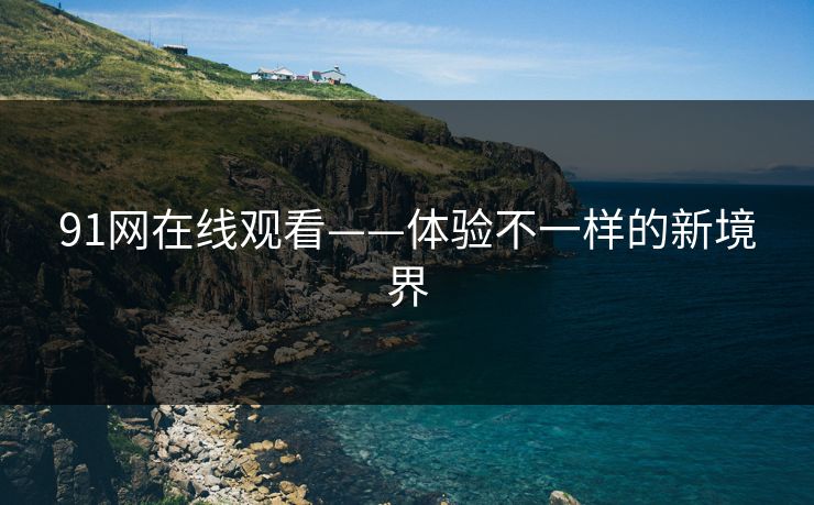 91网在线观看——体验不一样的新境界